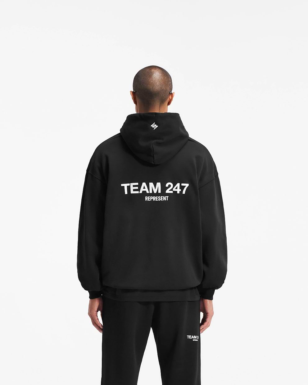 Team 247 Oversized Hoodie - Black
